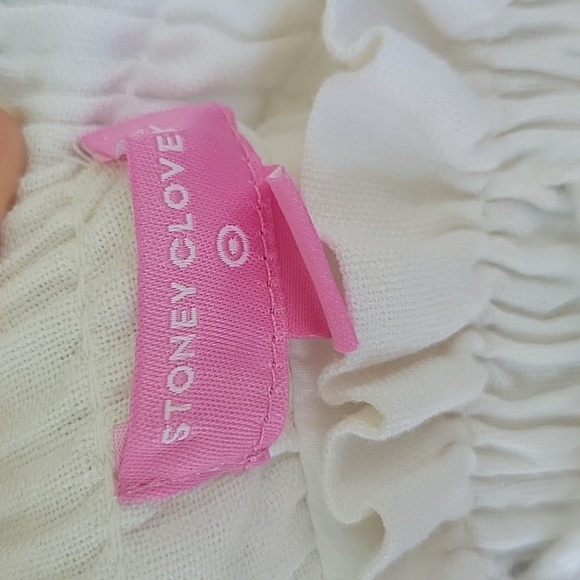 Stoney Clover x Target White Hi Rise Linen Cotton Tiered Mini Summer Skirt Large - Picture 10 of 13